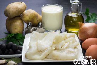 Recette de bacalhau à Gomes de Sá morue Gomes de Sá Cuisine portugaise