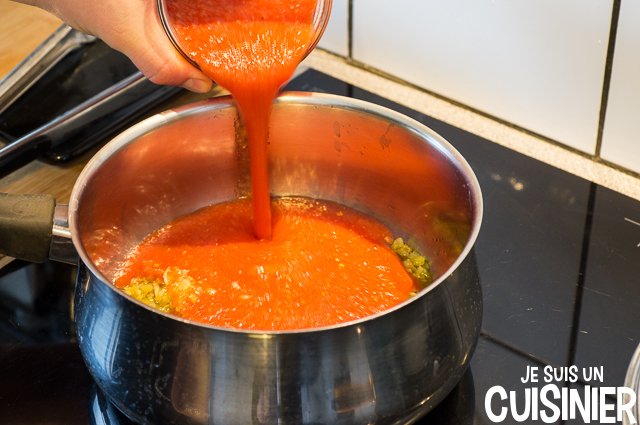 Sauce marinara (tomates)