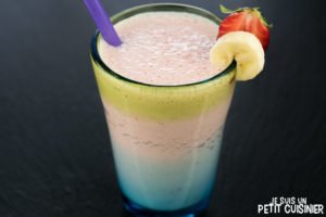 Recette de smoothie yaourt banane et fraises