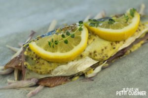 Recette De Papillotes De Maquereau à La Moutarde.