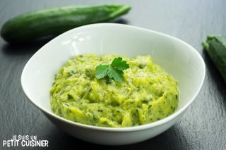 Recette de purée de courgettes