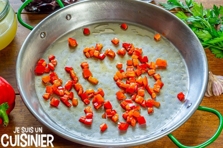 Recette de fideuá aux fruits de mer. Avec aioli