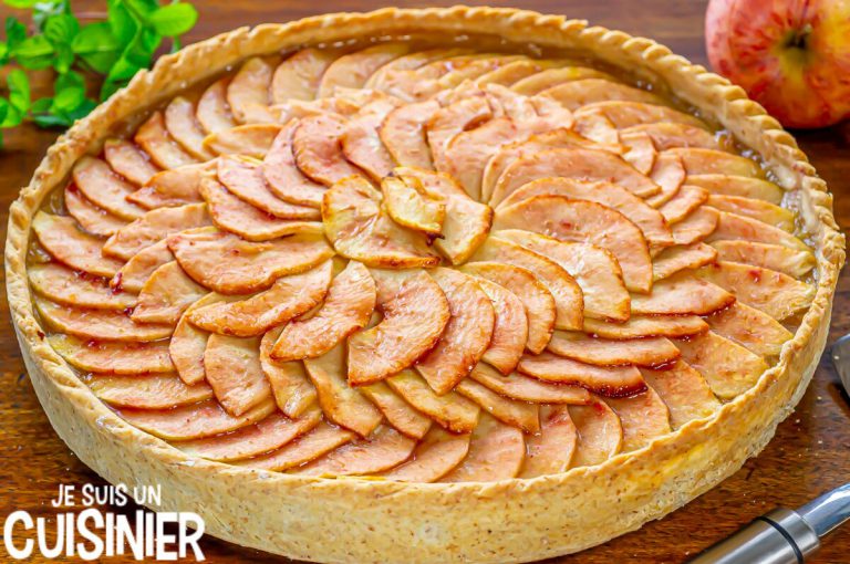 Recette De Tarte Aux Pommes Facile Avec Compote Et Pâte Brisée