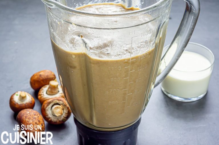 Velouté De Champignons Au Blender Chauffant
