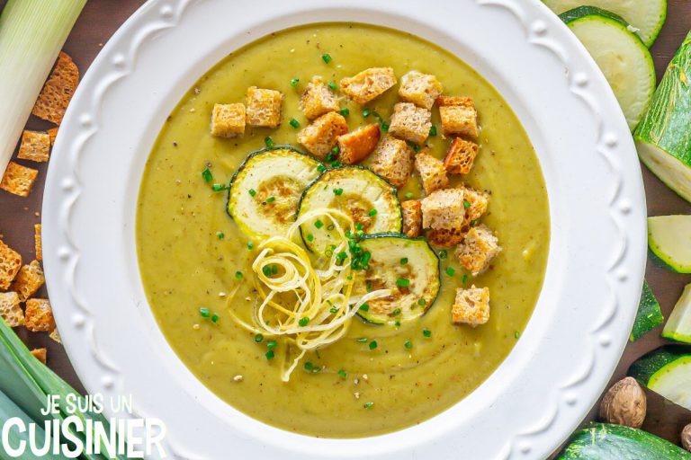 Recette De Soupe De Poireaux Et Courgettes D Licieuse Et Tr S R Confortante