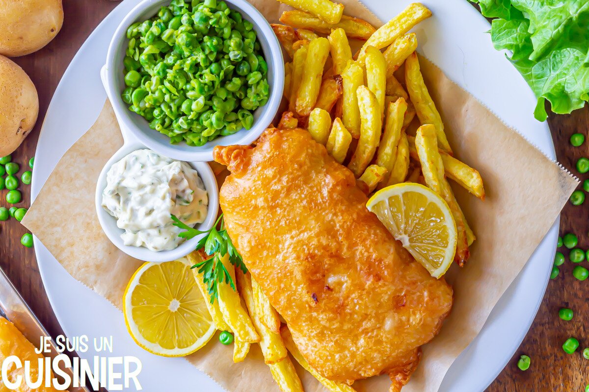 Fish and chips recette