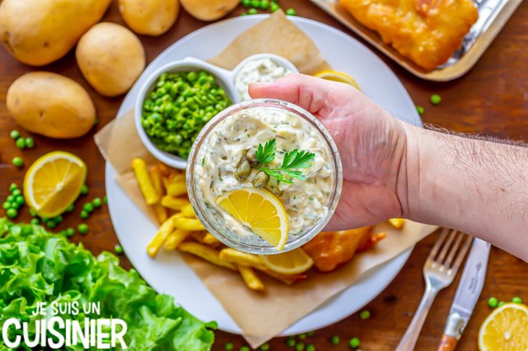 Recette du fish and chips traditionnel à la pâte bien croustillante