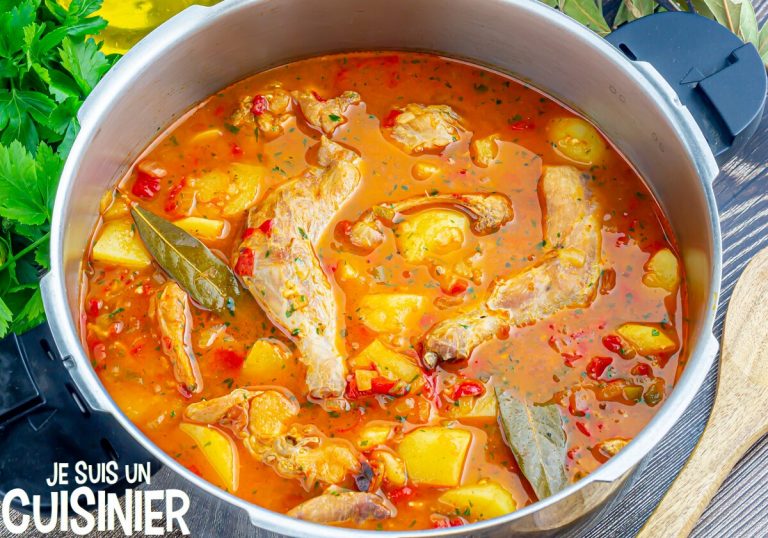 Recette du ragoût de pommes de terre au lapin