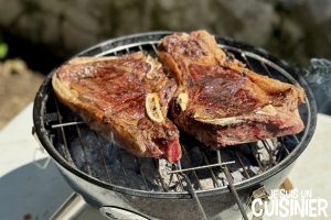 Côte de bœuf au barbecue
